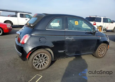 2013 Fiat 500 Lounge from USA, damaged, VIN 3C3CFFER4DT707556